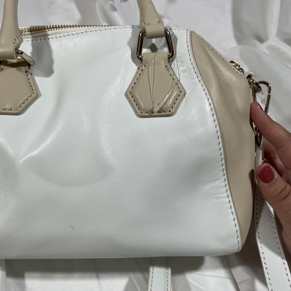 NWT kate spade new york 'catherine street mini pippa' satchel‎ handbag in Cream - Picture 9 of 13